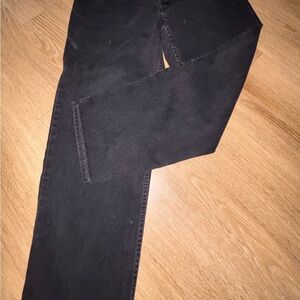 Vintage Levi’s 550 Relaxed Fit Black Jeans Made in USA 40x30 90s 100% Cotton